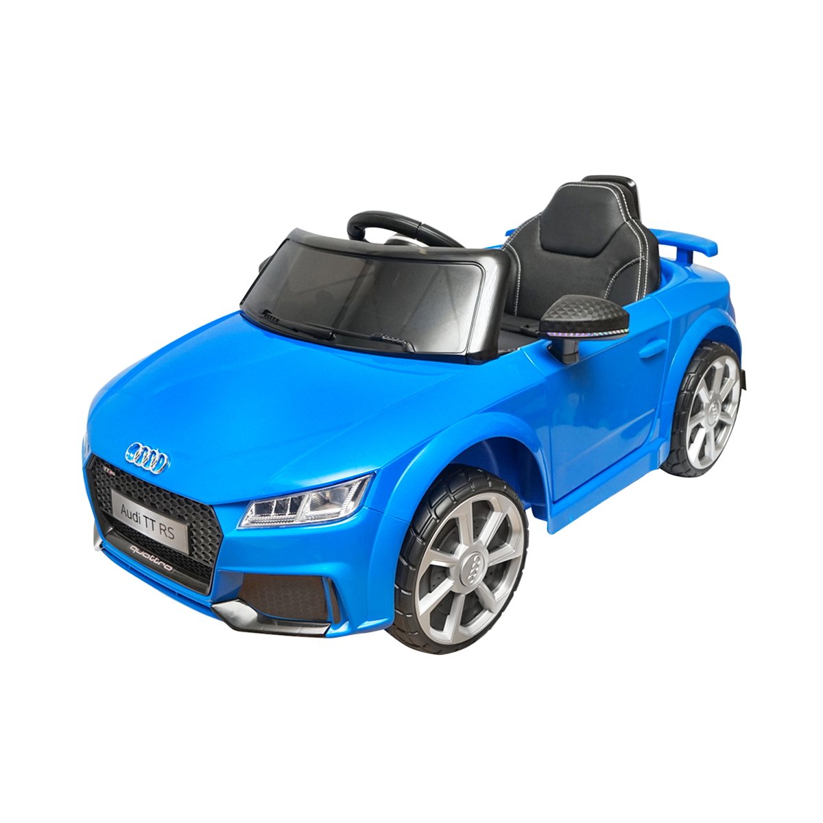 Masinuta electrica cu baterie 6V/4Ah si telecomanda pentru copii Audi TT JE1198 albastra